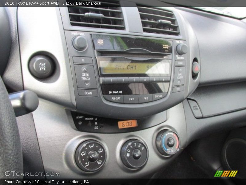 Black / Dark Charcoal 2010 Toyota RAV4 Sport 4WD