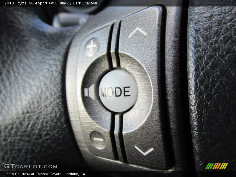 Black / Dark Charcoal 2010 Toyota RAV4 Sport 4WD