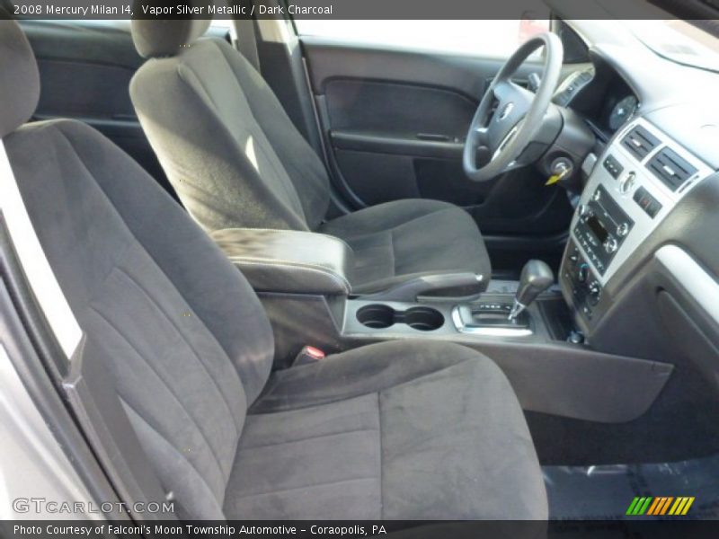 Vapor Silver Metallic / Dark Charcoal 2008 Mercury Milan I4