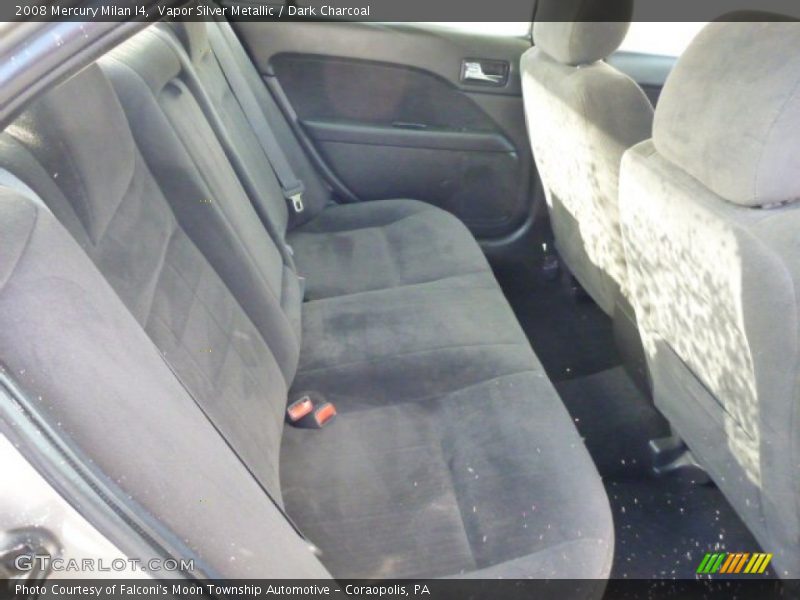 Vapor Silver Metallic / Dark Charcoal 2008 Mercury Milan I4