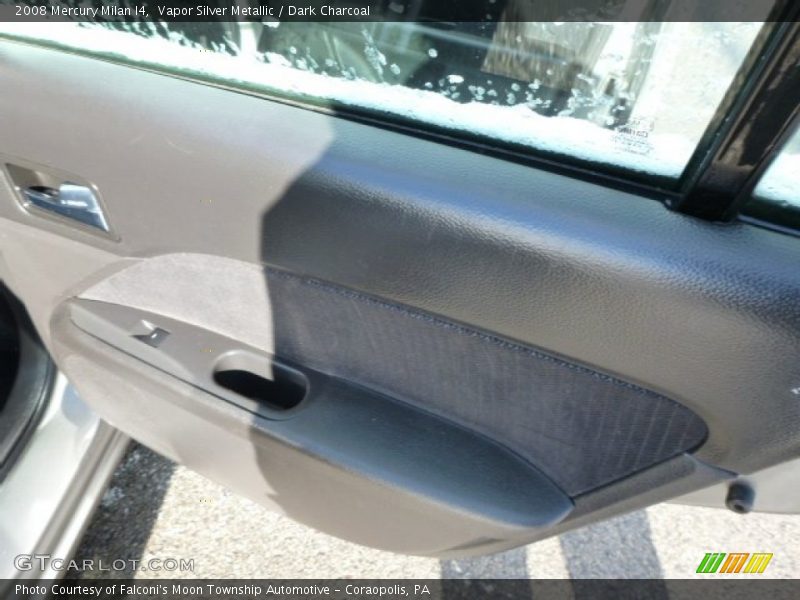 Vapor Silver Metallic / Dark Charcoal 2008 Mercury Milan I4