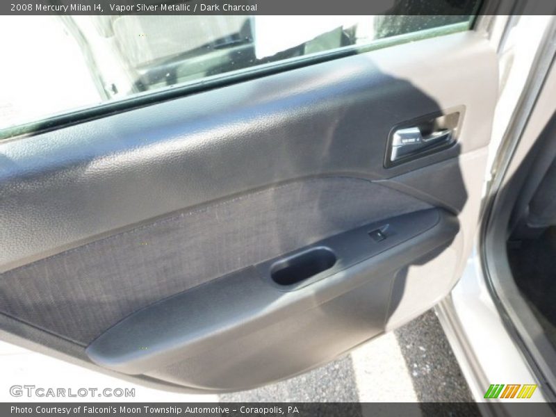Vapor Silver Metallic / Dark Charcoal 2008 Mercury Milan I4