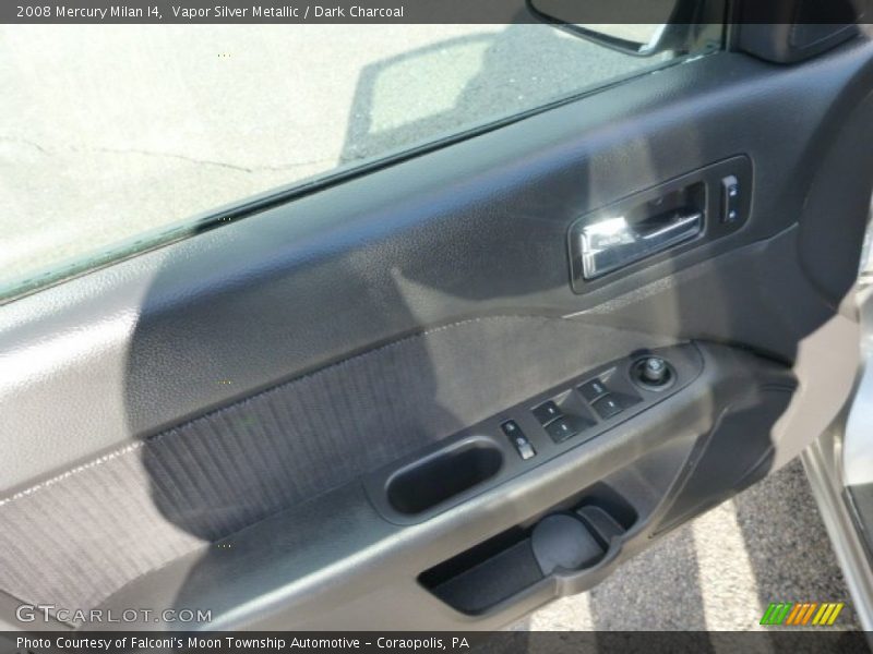 Vapor Silver Metallic / Dark Charcoal 2008 Mercury Milan I4