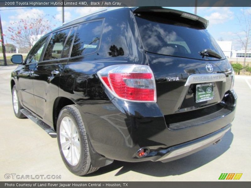 Black / Ash Gray 2008 Toyota Highlander Hybrid Limited 4WD