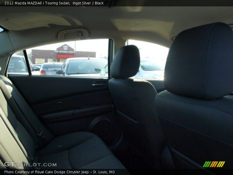 Ingot Silver / Black 2012 Mazda MAZDA6 i Touring Sedan