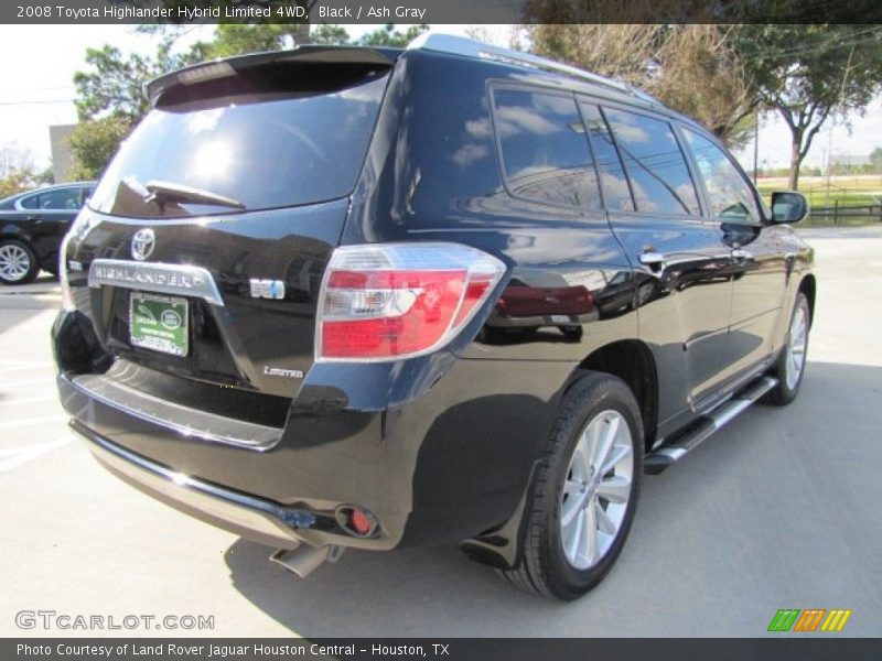 Black / Ash Gray 2008 Toyota Highlander Hybrid Limited 4WD