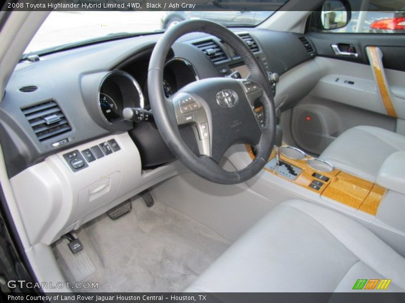 Ash Gray Interior - 2008 Highlander Hybrid Limited 4WD 