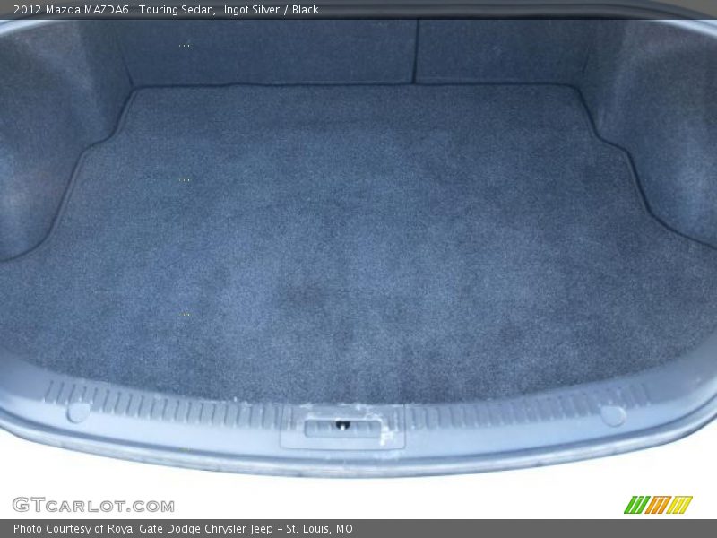 Ingot Silver / Black 2012 Mazda MAZDA6 i Touring Sedan