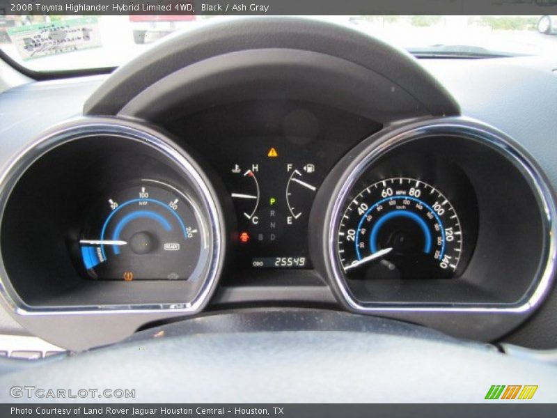  2008 Highlander Hybrid Limited 4WD Hybrid Limited 4WD Gauges