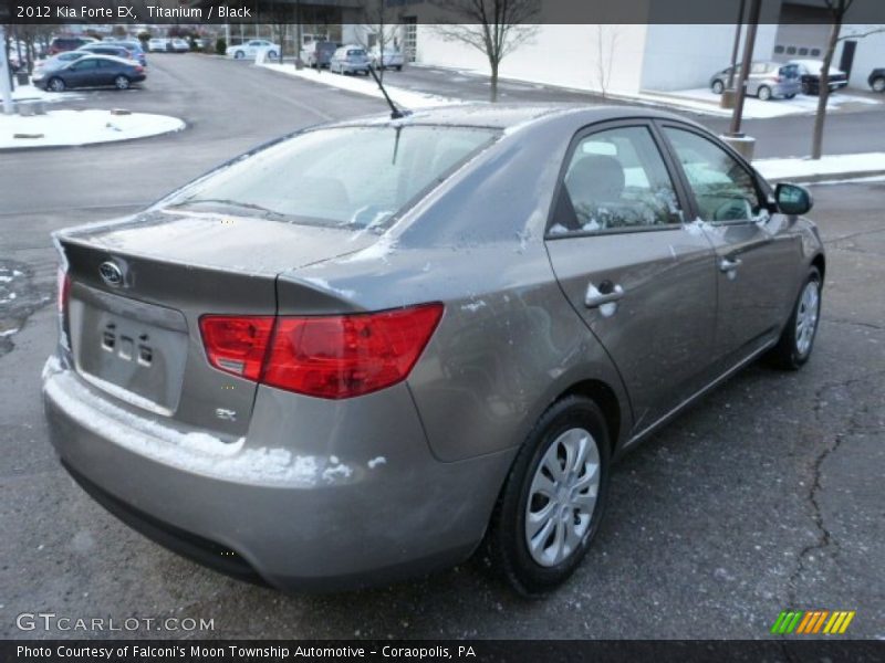 Titanium / Black 2012 Kia Forte EX