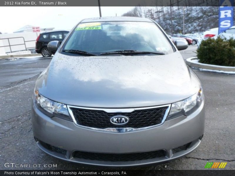 Titanium / Black 2012 Kia Forte EX