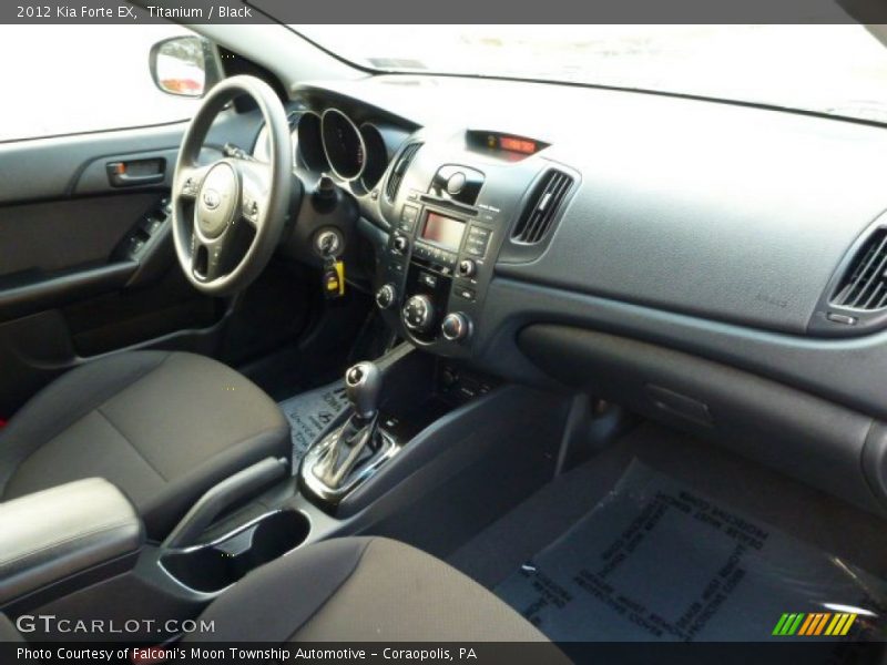 Titanium / Black 2012 Kia Forte EX