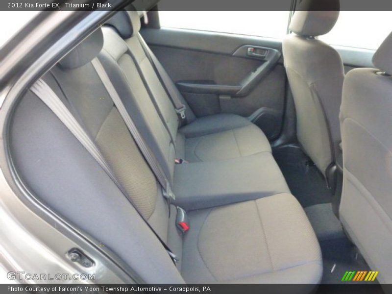Titanium / Black 2012 Kia Forte EX