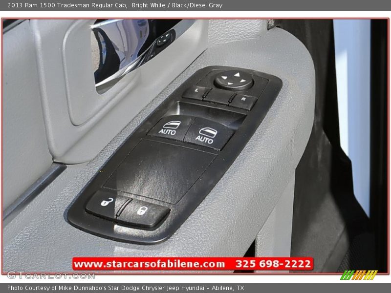 Bright White / Black/Diesel Gray 2013 Ram 1500 Tradesman Regular Cab