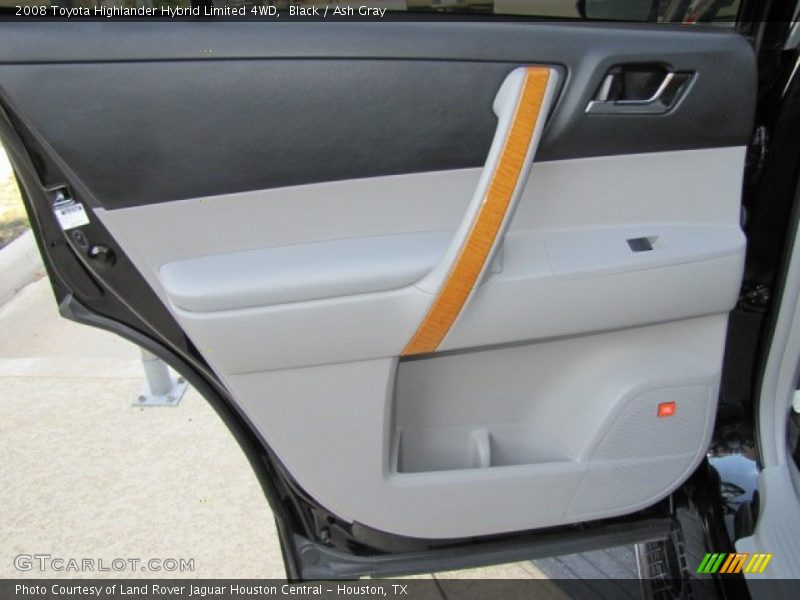 Door Panel of 2008 Highlander Hybrid Limited 4WD