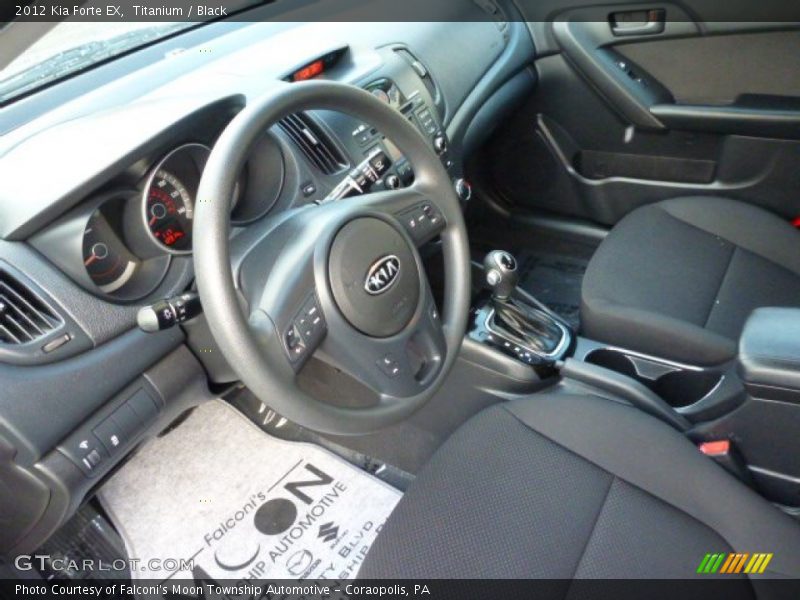 Titanium / Black 2012 Kia Forte EX