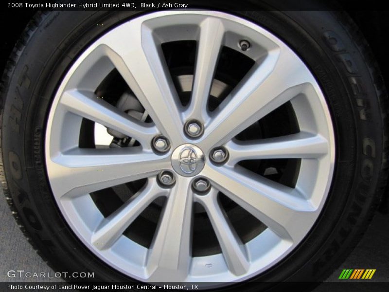  2008 Highlander Hybrid Limited 4WD Wheel