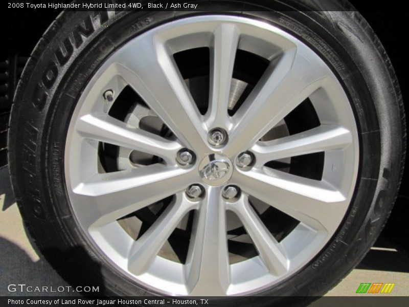  2008 Highlander Hybrid Limited 4WD Wheel