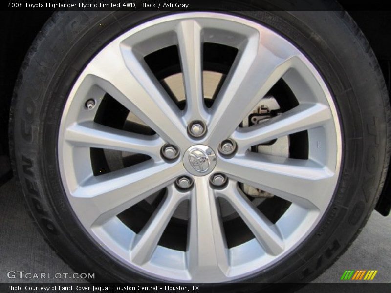  2008 Highlander Hybrid Limited 4WD Wheel