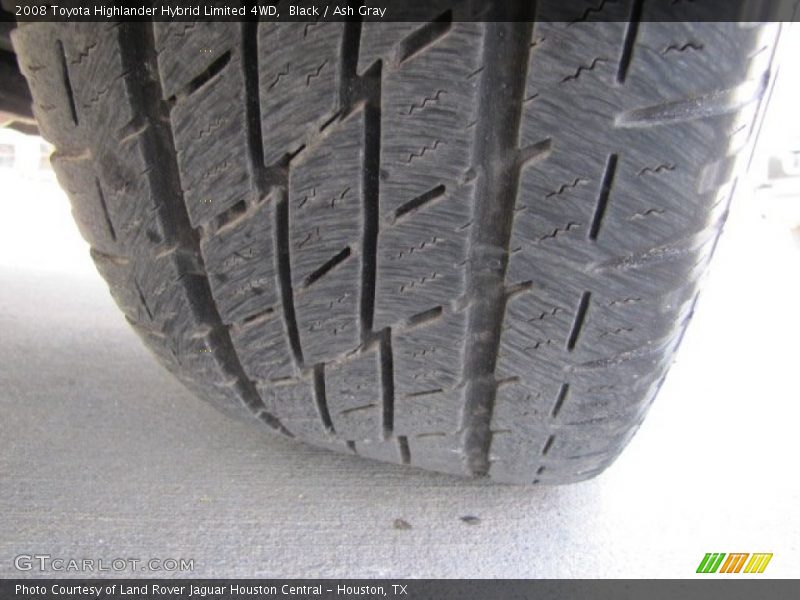 Black / Ash Gray 2008 Toyota Highlander Hybrid Limited 4WD