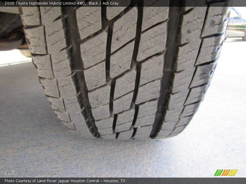 Black / Ash Gray 2008 Toyota Highlander Hybrid Limited 4WD