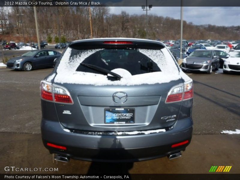 Dolphin Gray Mica / Black 2012 Mazda CX-9 Touring