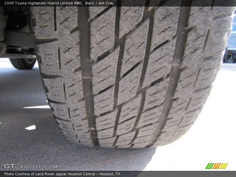 Black / Ash Gray 2008 Toyota Highlander Hybrid Limited 4WD