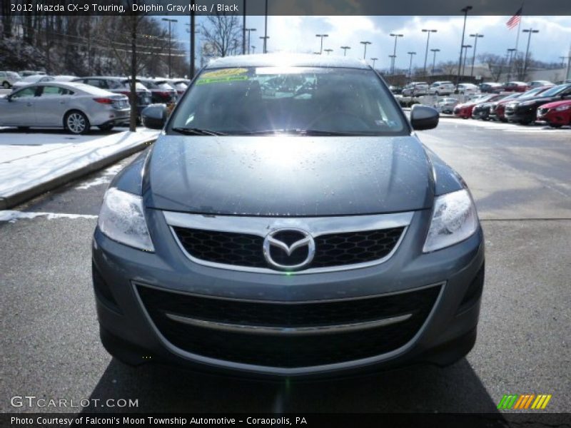 Dolphin Gray Mica / Black 2012 Mazda CX-9 Touring