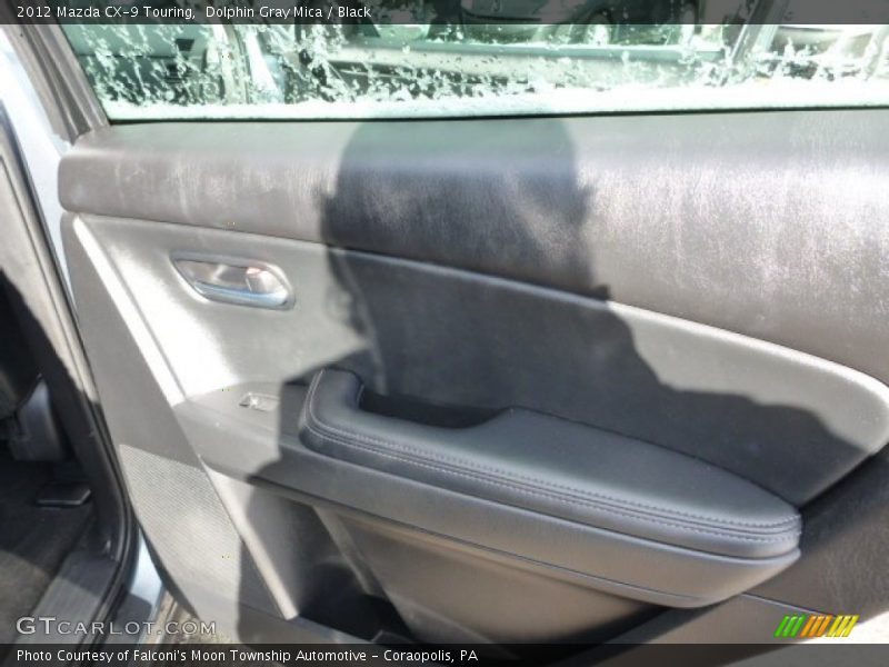 Dolphin Gray Mica / Black 2012 Mazda CX-9 Touring