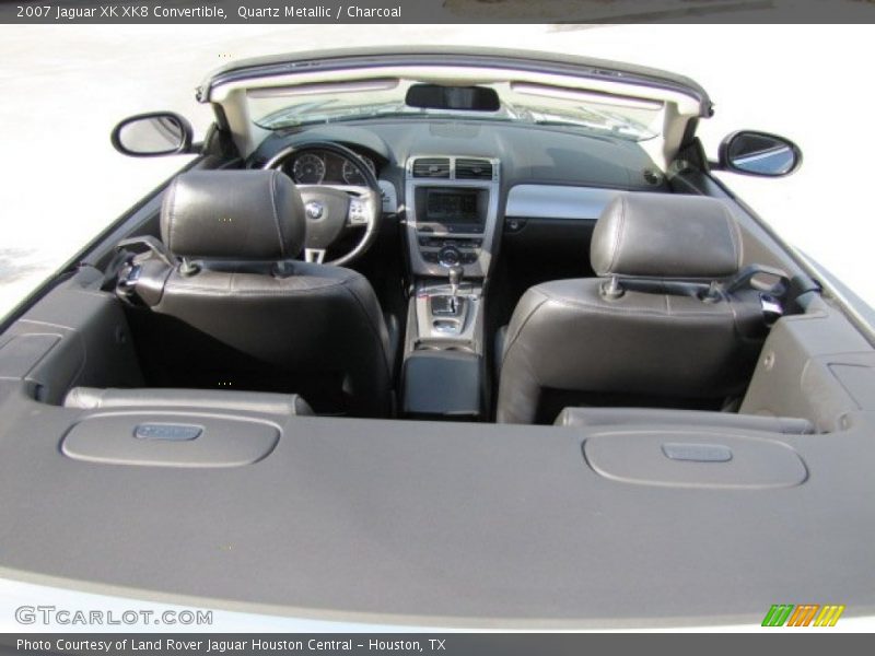 Quartz Metallic / Charcoal 2007 Jaguar XK XK8 Convertible