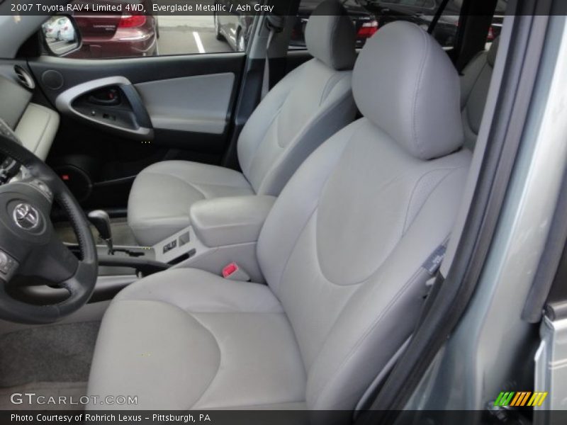 Everglade Metallic / Ash Gray 2007 Toyota RAV4 Limited 4WD