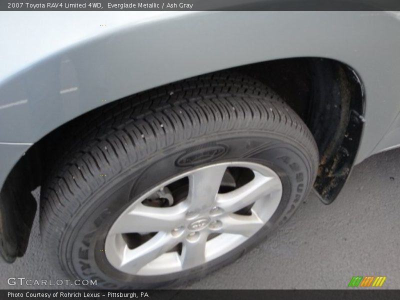 Everglade Metallic / Ash Gray 2007 Toyota RAV4 Limited 4WD