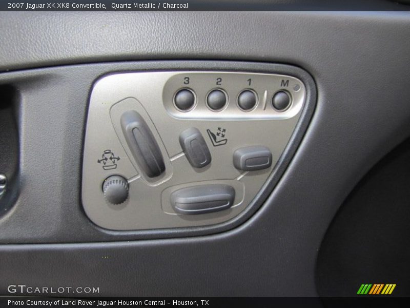 Quartz Metallic / Charcoal 2007 Jaguar XK XK8 Convertible