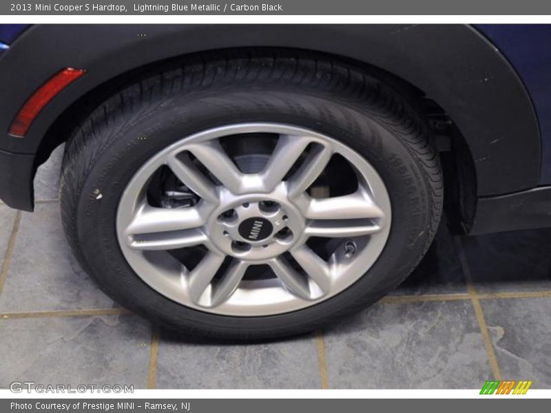 Lightning Blue Metallic / Carbon Black 2013 Mini Cooper S Hardtop