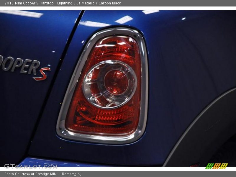 Lightning Blue Metallic / Carbon Black 2013 Mini Cooper S Hardtop
