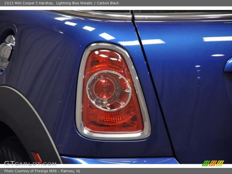 Lightning Blue Metallic / Carbon Black 2013 Mini Cooper S Hardtop
