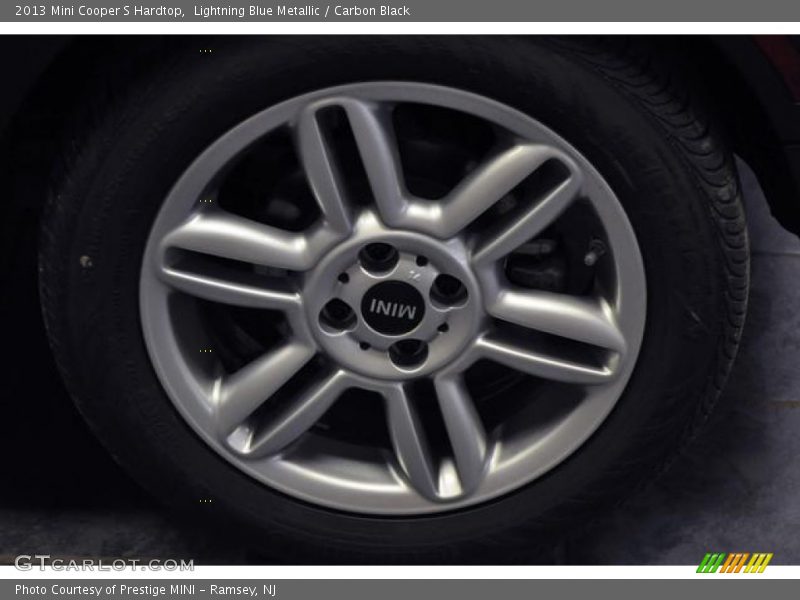 Lightning Blue Metallic / Carbon Black 2013 Mini Cooper S Hardtop