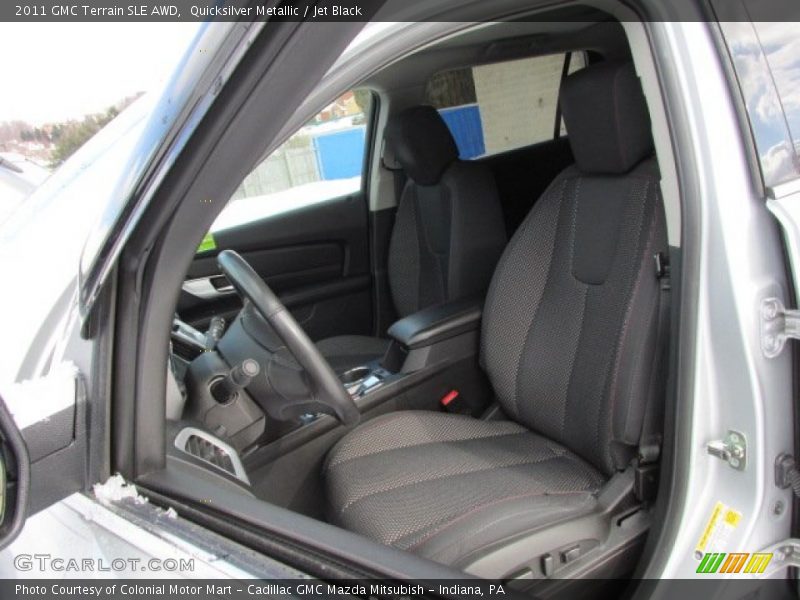Quicksilver Metallic / Jet Black 2011 GMC Terrain SLE AWD