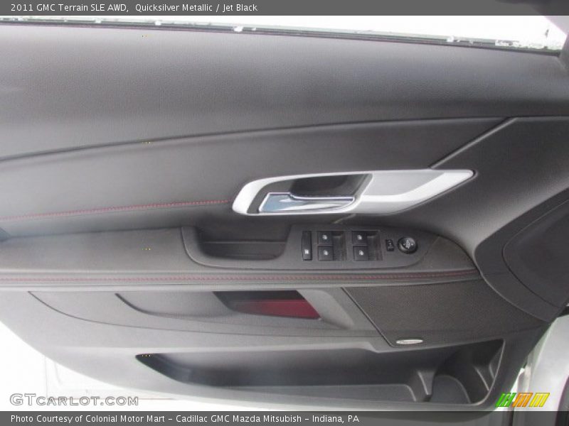 Quicksilver Metallic / Jet Black 2011 GMC Terrain SLE AWD