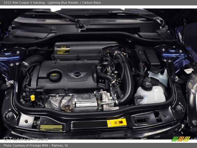 Lightning Blue Metallic / Carbon Black 2013 Mini Cooper S Hardtop