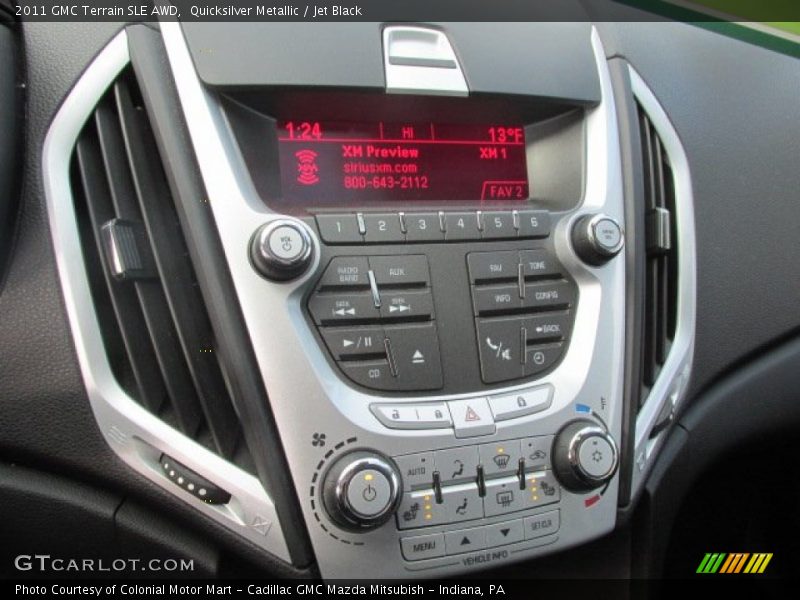 Controls of 2011 Terrain SLE AWD