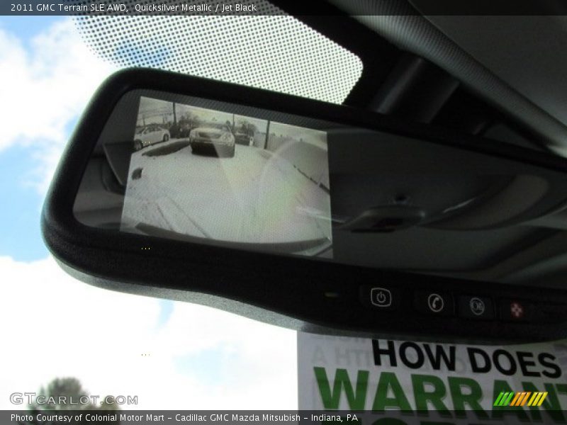 Quicksilver Metallic / Jet Black 2011 GMC Terrain SLE AWD