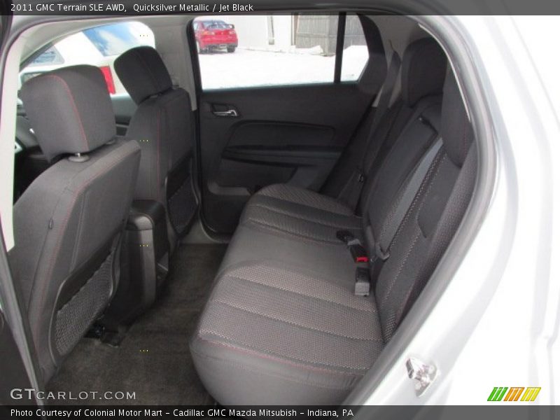 Rear Seat of 2011 Terrain SLE AWD