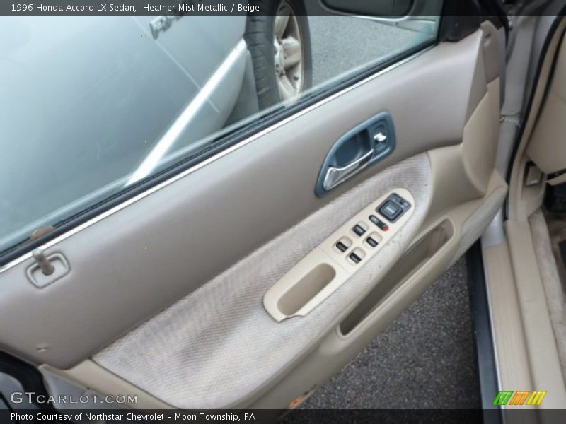 Heather Mist Metallic / Beige 1996 Honda Accord LX Sedan