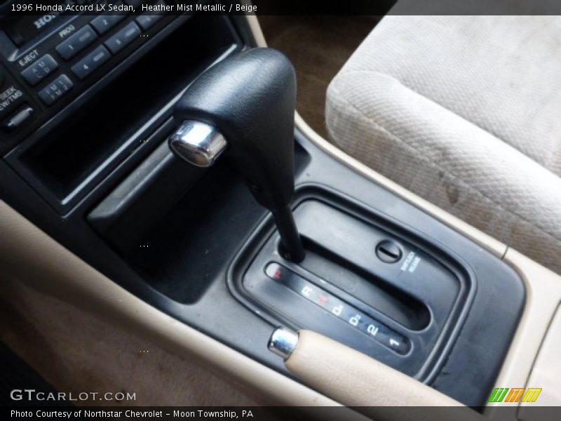 Heather Mist Metallic / Beige 1996 Honda Accord LX Sedan