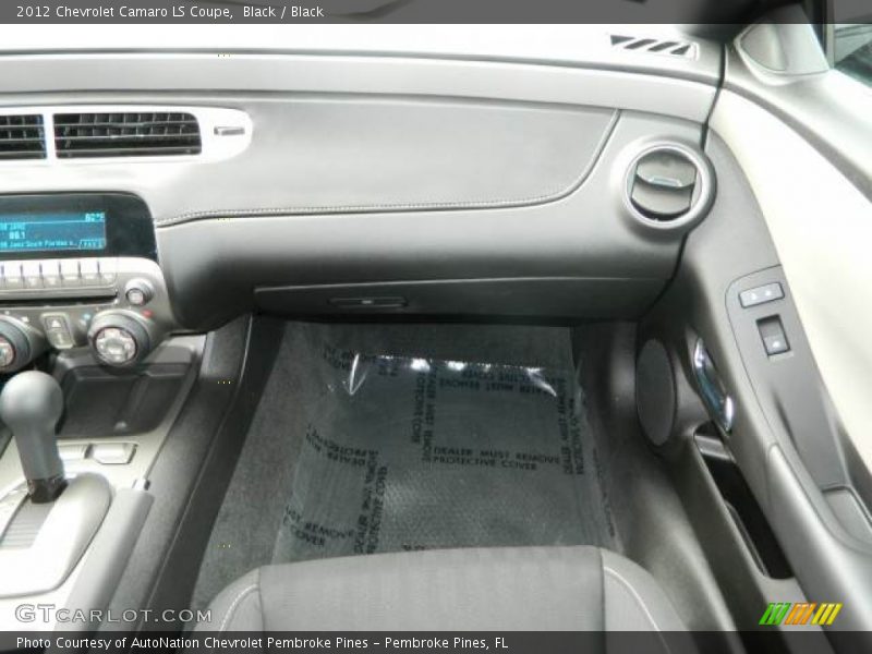 Black / Black 2012 Chevrolet Camaro LS Coupe