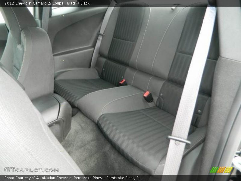 Black / Black 2012 Chevrolet Camaro LS Coupe