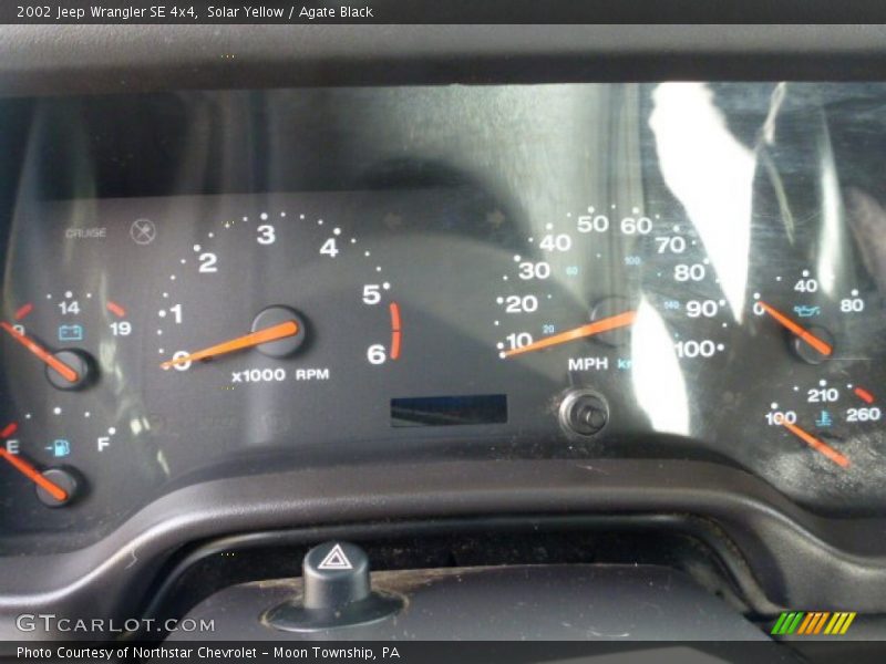 Solar Yellow / Agate Black 2002 Jeep Wrangler SE 4x4