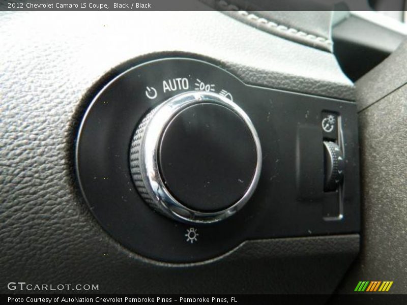 Black / Black 2012 Chevrolet Camaro LS Coupe