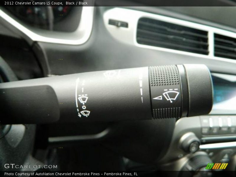 Black / Black 2012 Chevrolet Camaro LS Coupe